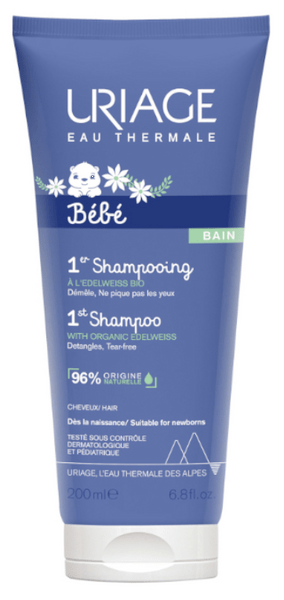 Uriage Bebé Champú con Edelweiss BIO 200 ml