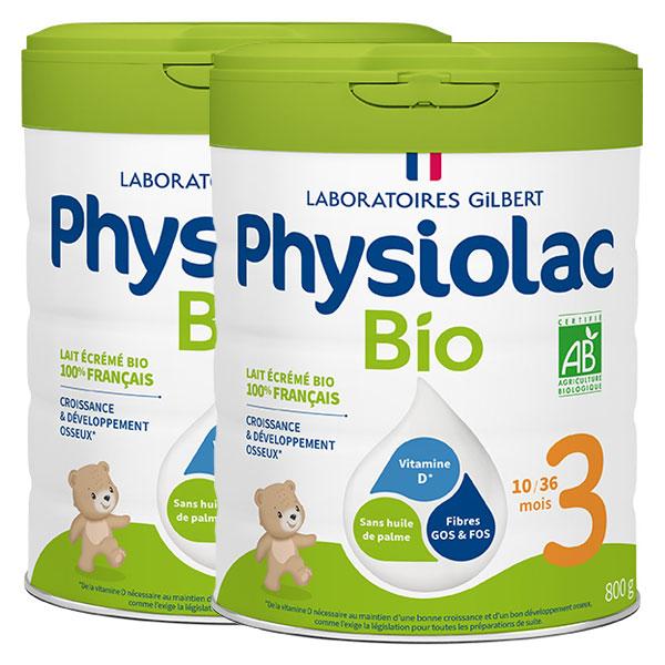 Bio Lait Croissance 3ème Âge 800g - lot de 2
