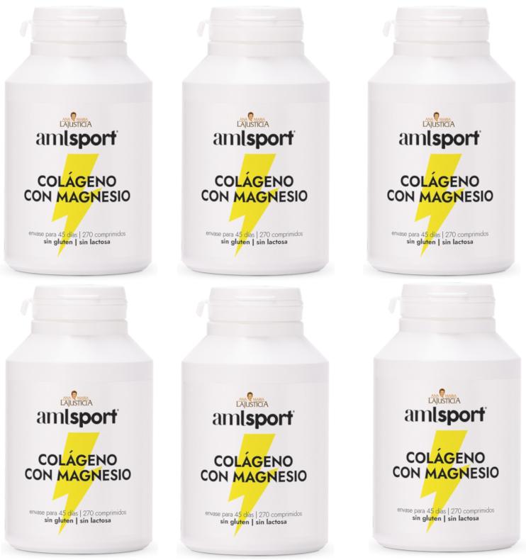 Imagen de Ana Maria Lajusticia Amlsport Colágeno 6x270 cápsulas en OfertitasTOP