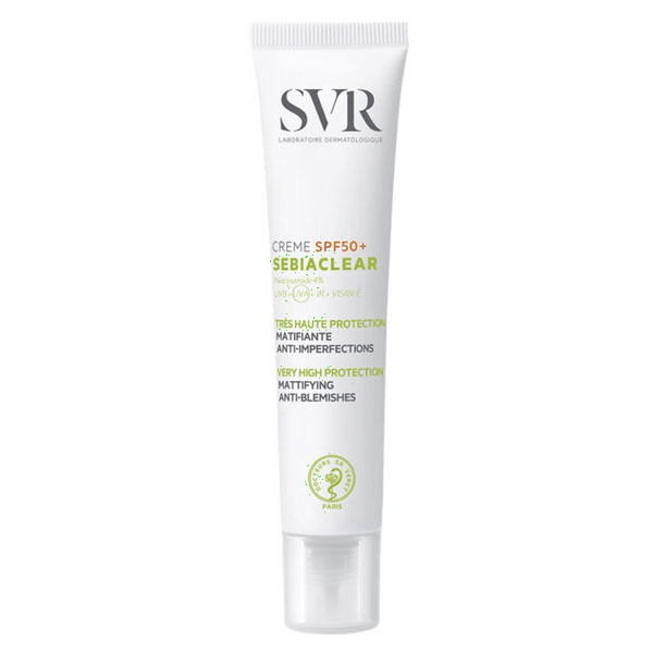 Sebiaclear Crème Spf50+ anti-imperfections matifiante 40ml 2