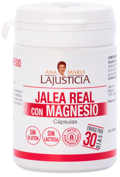Ana Maria Lajusticia Jalea Real con Magnesio 60 Cápsulas