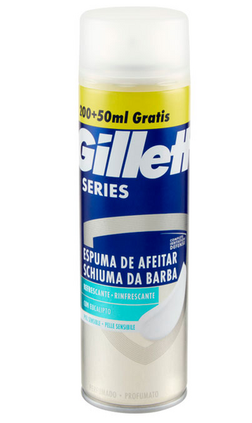 Gillette Espuma Series Cool 200ml + 50ml Gratis