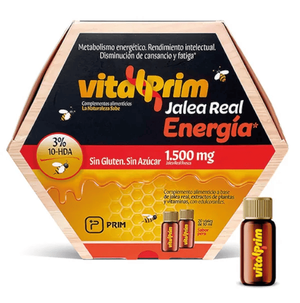 vitalprim jalea real energia 1500mg 20 viales
