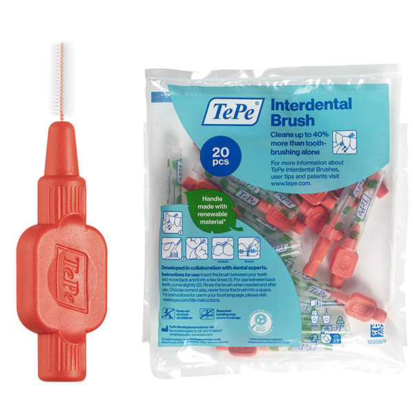 Brossettes Interdentaires Extra-souples Rouge