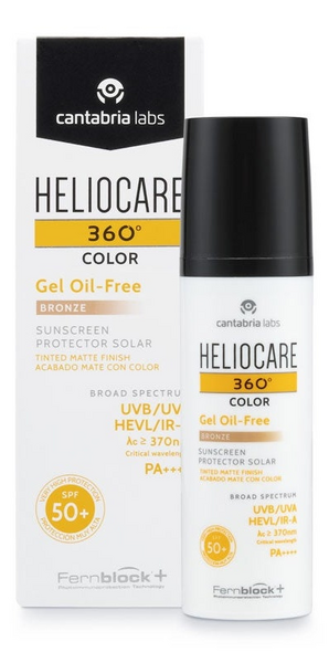 Heliocare 360° Color Gel Oil Free SPF 50+ 50ml Bronze