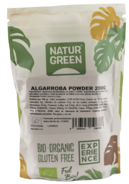 En Oferta Naturgreen Experience Algarroba Powder Bio Sin Gluten 200 Gr