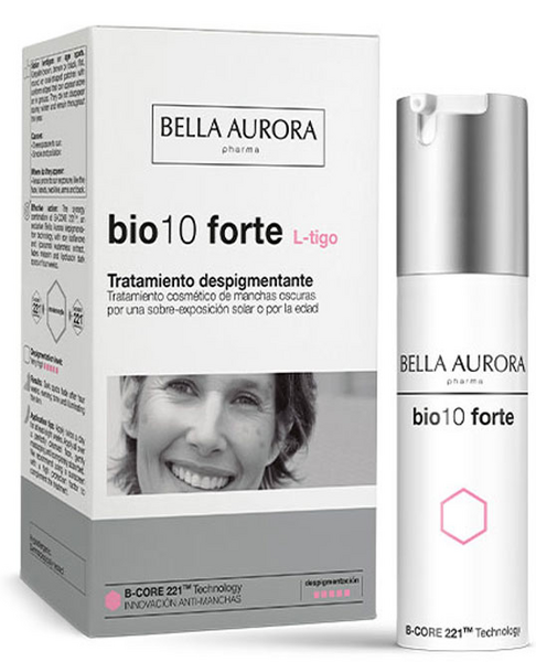 Bella Aurora Bio10 Forte L-Tigo Tratamiento Intensivo Despigmentante Manchas Solares 30ml