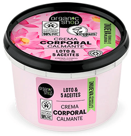 Organic Shop Crema Corporal Loto Indio 250 ml