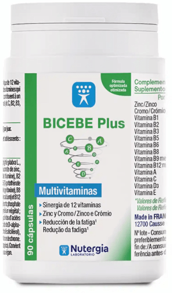 Nutergia Bicebe Plus 90 Cápsulas