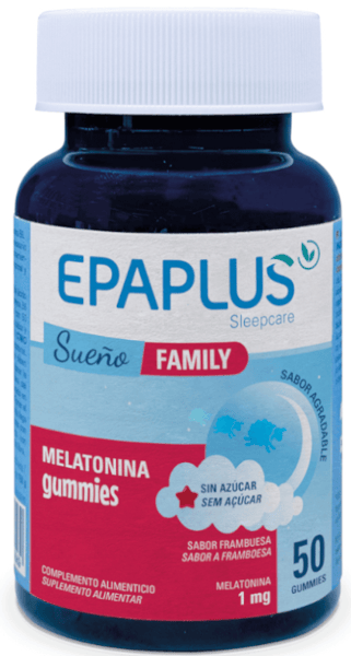 Epaplus Sleepcare Melatonina Family 50 Gummies