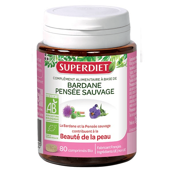 Bardane Pensée Sauvage Bio 80 comprimés 5