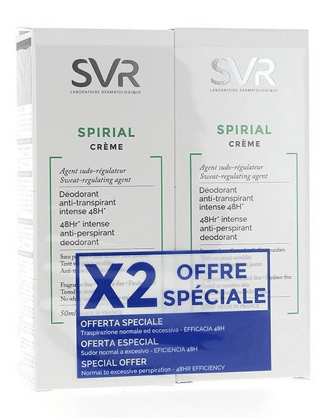 SVR Spirial Crema 2x50 ml