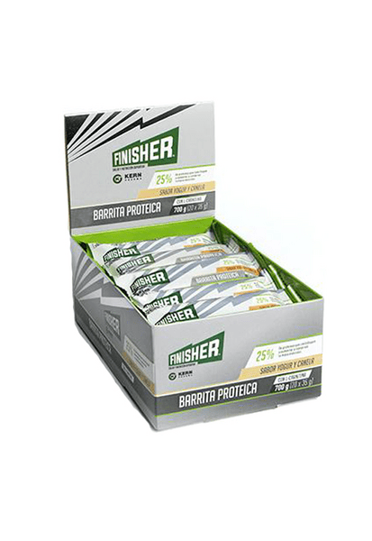 Finisher Barrita Proteica Yogur Y Canela 20 Uds