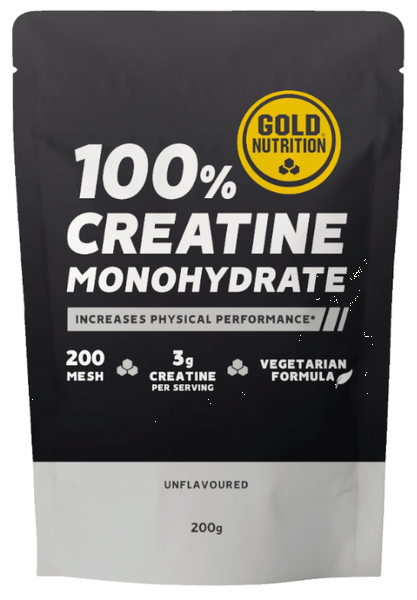 GoldNutrition Creatina Monohidrato Sin Sabor 200 gr