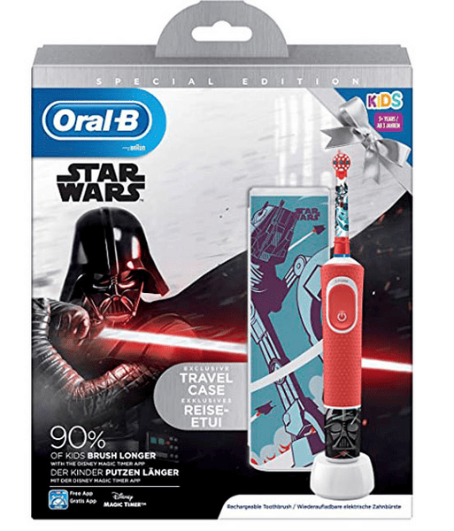 Oral-B Cepillo Eléctrico Infantil Kids Star Wars +3 Años + Regalo Estuche