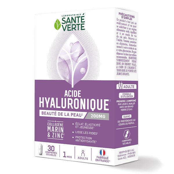 Acide Hyaluronique 200mg 30 comprimés 4