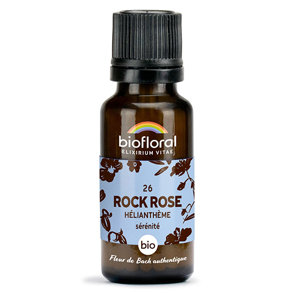 26 Rock Rose Heliantheme Granules Bio Fleur De Bach Granules 19,5 Gr
