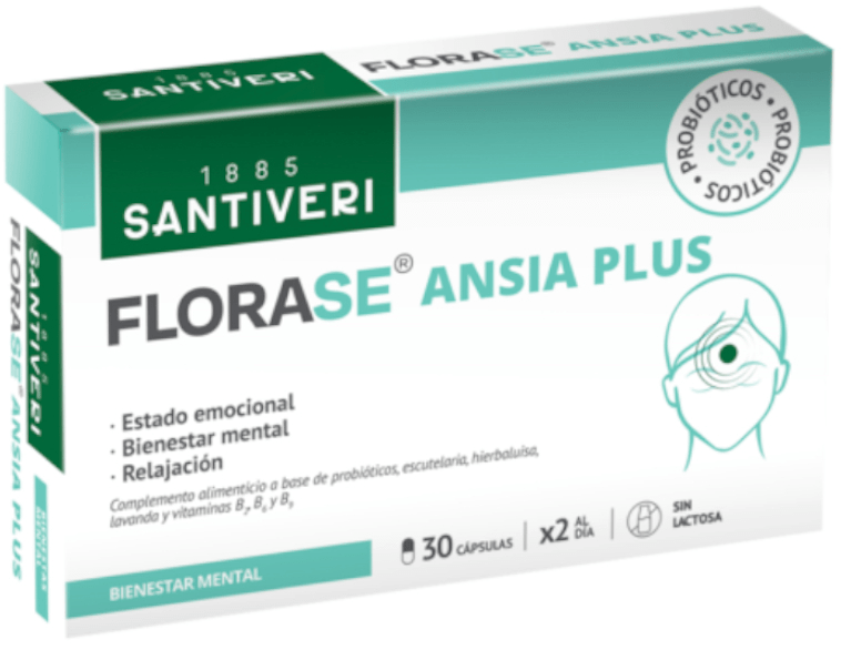 Santiveri Florase Ansia Plus 30 Cápsulas