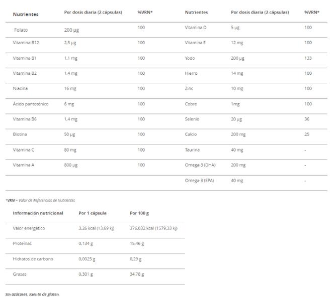 Thumbnail 1 de Natalben Lactancia cápsulas 6x60 unidades