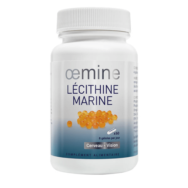 Lécithine Marine Mémoire, Vision Cœur 60 gélules 3