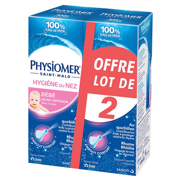 Hygiène du Nez Nourrissons Micro-Diffusion Lot de 2 x 115ml 3