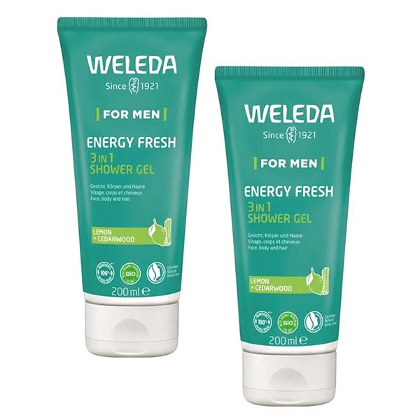 Duo Gel Douche 3 en 1 Energy Fresh 2x200ml 7