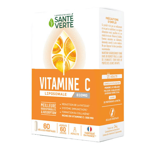 Vitamine C Liposomale 810 mg 60 gélules 5