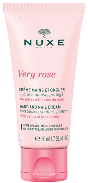 Nuxe Crema Very Rose De Manos Y Uñas 50 Ml