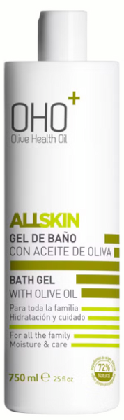 OHO Allskin Gel De Baño Aceite De Oliva 750 Ml