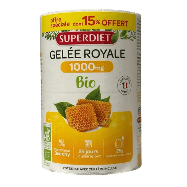 Gelée Royale 25g dont 15% Offert 3