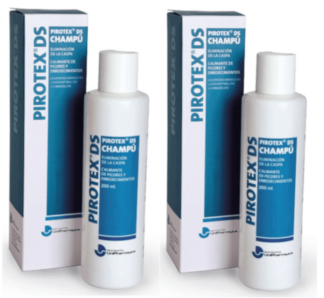 Pirotex DS Champú Eliminación de Caspa 2x200 ml