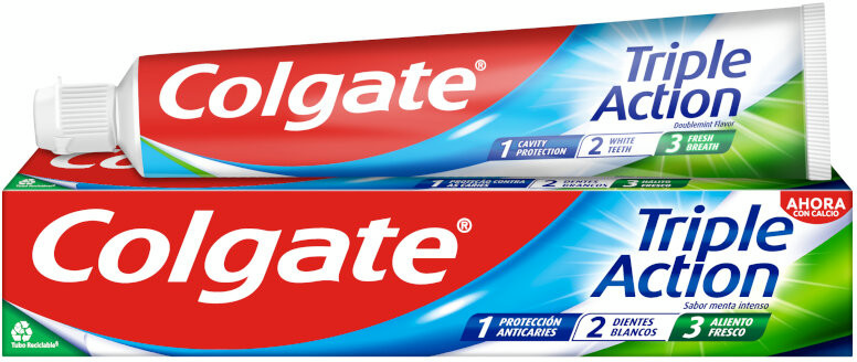 Colgate Triple Action Menta Original Pasta Dentífrica 75ml