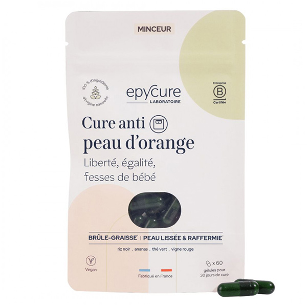 Minceur Cure Anti Peau d'Orange Retrouver une Peau Raffermie 60 gélules