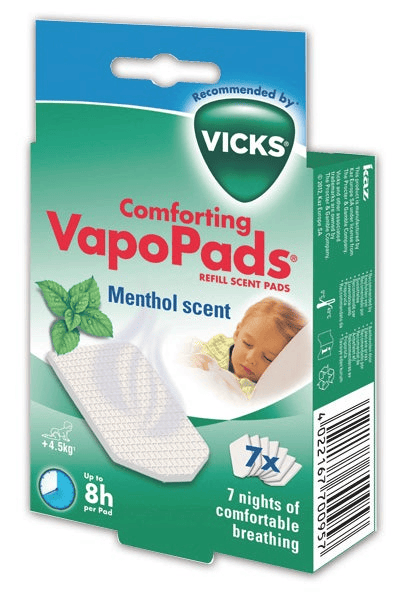 Vicks Recambio Vapopads Mentol 7 uds