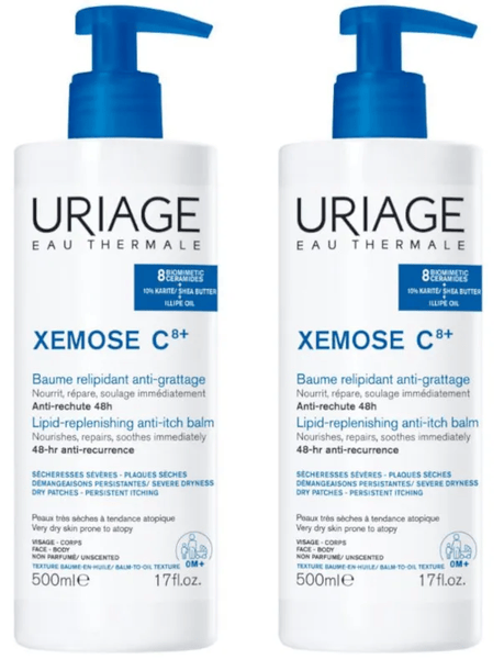Uriage Xemose C8+ Bálsamo 2X500 Ml