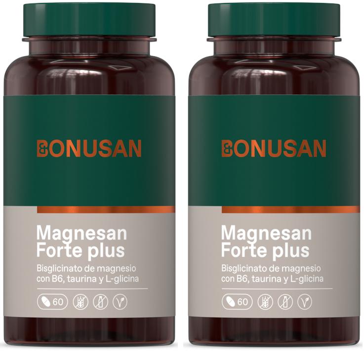 Imagen de Bonusan Magnesan Forte Plus comprimidos 2x60 en OfertitasTOP