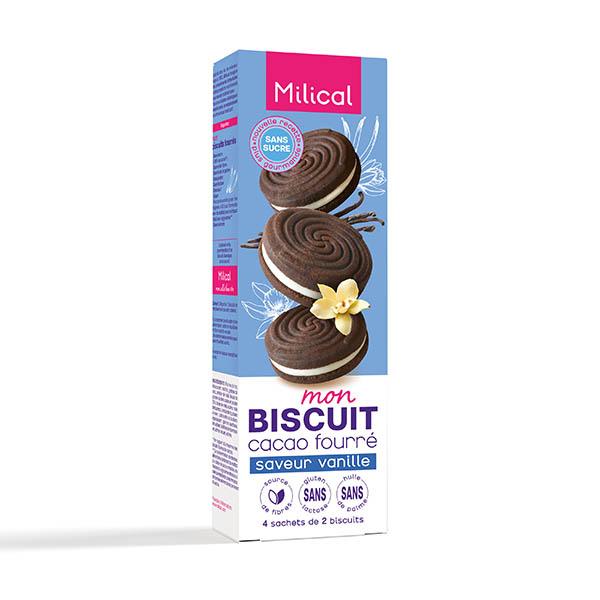Mon biscuit Cacao fourré saveur Vanille 2