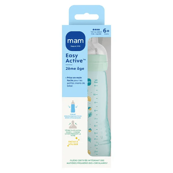 Biberon Easy Active 2ème âge Coloré
