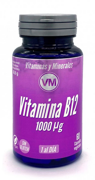 Ynsadiet Vitamina B12 60 Cápsulas