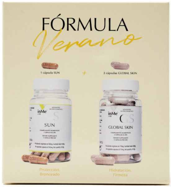 InMe LAB Fórmula Verano Sun + Global Skin