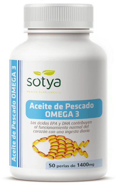 Sotya Aceite Pescado Omega 3 1400 Mg 50 Perlas
