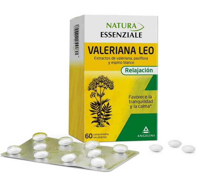 Natura Essenziale Blanco 10 X Valeriana Leo Angelini 60 Comprimidos - Imagen 3