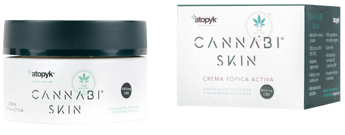 Atopyk Natural Care CannabiSkin Crema Tópica Activa 50ml