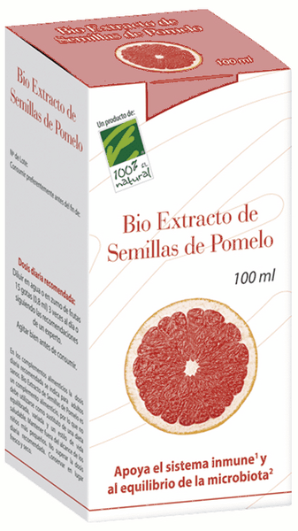 100% Natural Extracto de Pomelo Bio 100 ml