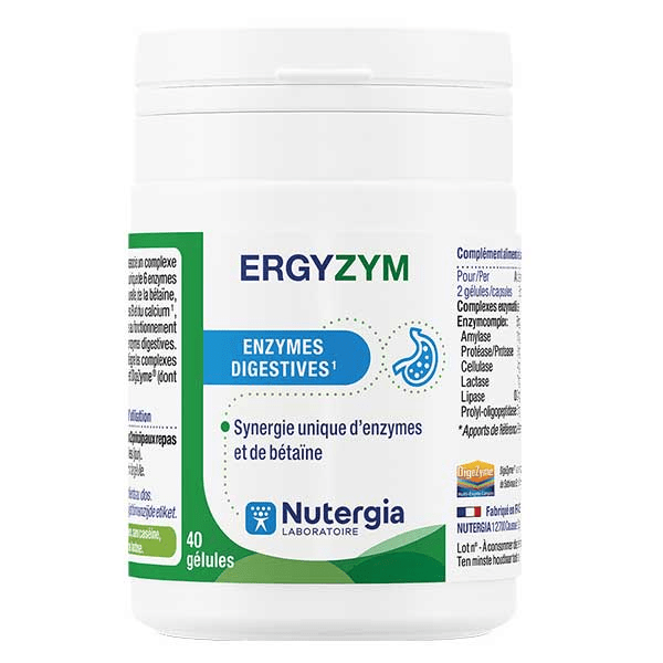 Ergyzym 40 gélules 4