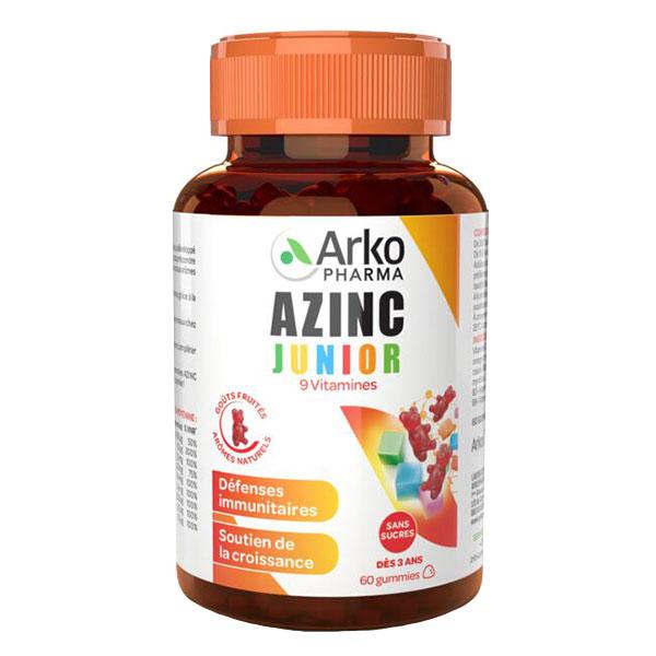 Azinc Junior Croissance pot de 60 gummies 3