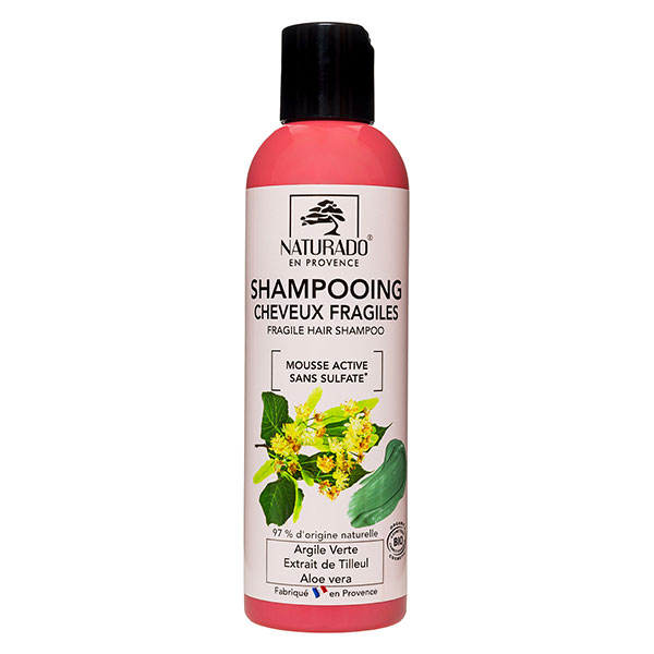 Naturado Shampoing Cheveux Fragiles Bio 200ml