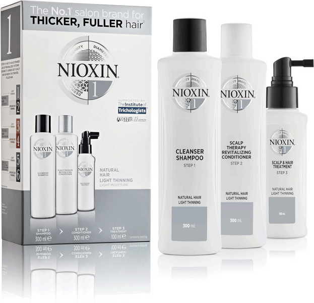 Nioxin Sistema 1 Kit Cabello Fino Natural
