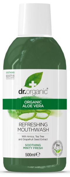 Dr. Organic Enjuague Bucal De Aloe Vera 500ml