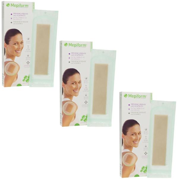 Imagen de Mepiform Apósitos Silicona 4x30cm apósito 3 uds en OfertitasTOP